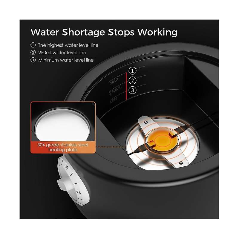 Quick Heating Spa Towel Stone Warmer Heater Towel Steamer Daytime Multiple Use for Nail Salon Barbe