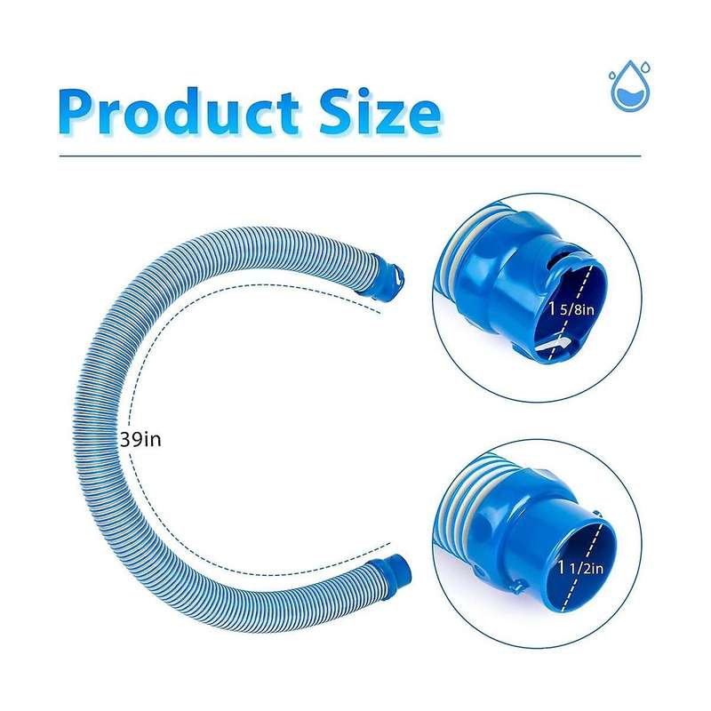 R0527700 Pool Cleaner Hose for Zodiac Mx6 Mx8 Pool Cleaner,39 Inch Twist Lock Hose for Pool - 2 Pac
