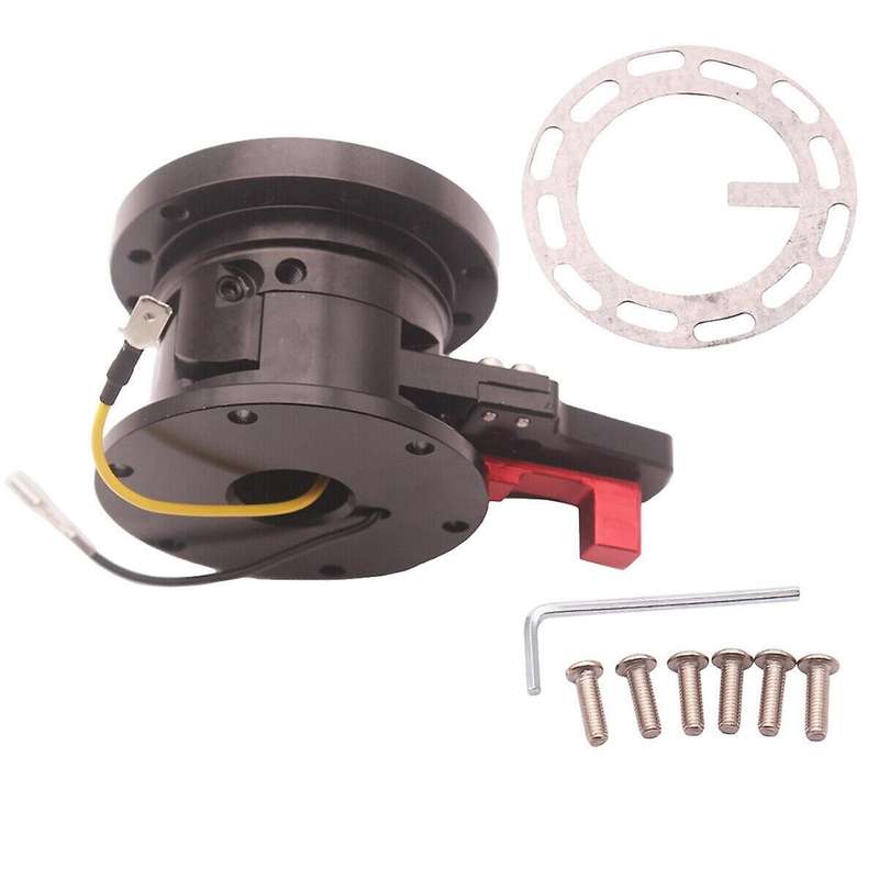 Quick Release Ball Lock System Steering Wheel Hub Flip Up Tilt without Lock
