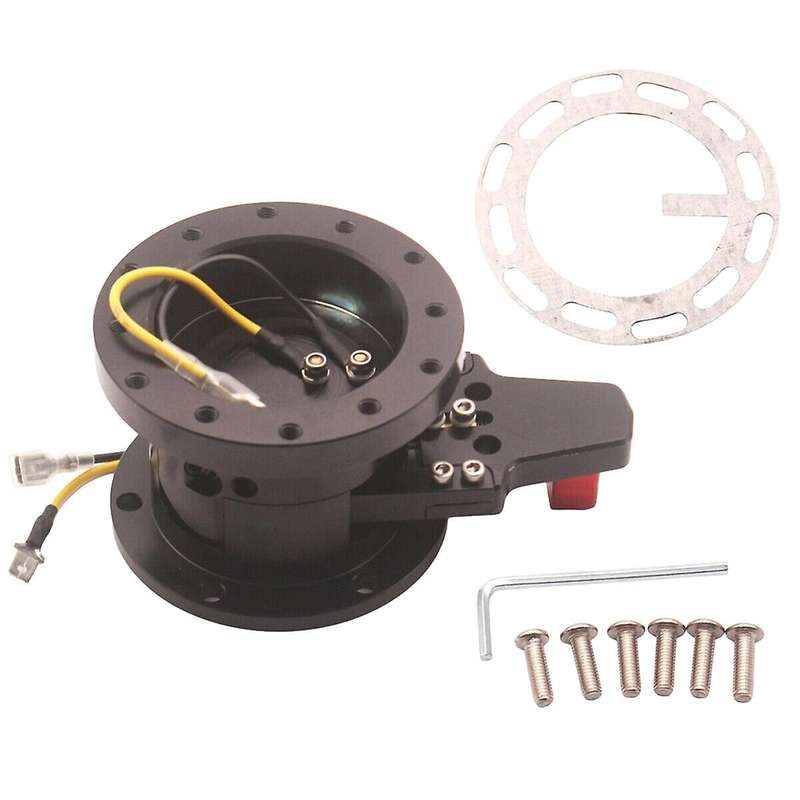 Quick Release Ball Lock System Steering Wheel Hub Flip Up Tilt without Lock