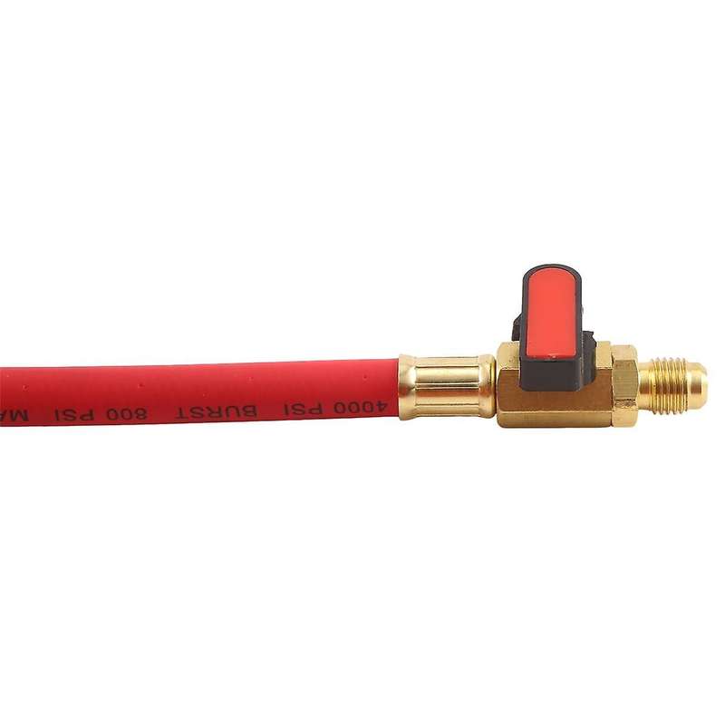 R134A R410 R22 HBV-B01 PSI Manifold Gauge Set A/C Refrigeration Charging Hose HVAC Refrigerant Hoses