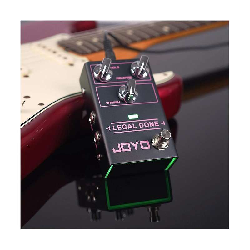 R-23 LEGAL DONE Noise Gate Pedal with Niose Reduction Circuit Support 2-Wire 4-Wire Connection Ele