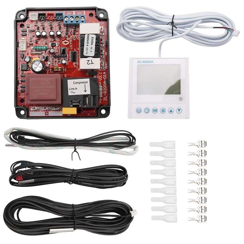 -R200A,Universal,Air Source Heat Pump Water Heater Controller, Pump Air to Hot Water Heating Control