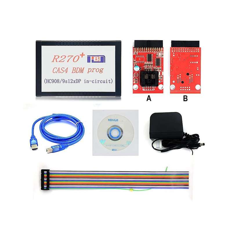 R270+ V1.20 R270 Cas4 Bdm Programmer Professional Key Prog with High Quality Us Plug