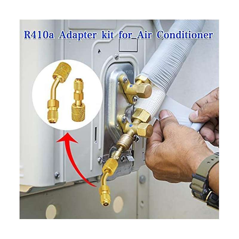 R410a Mini Split Adapter Kit, R410a Adapter Kit, R410a Swivel Adapters, for Mini Split System Air C