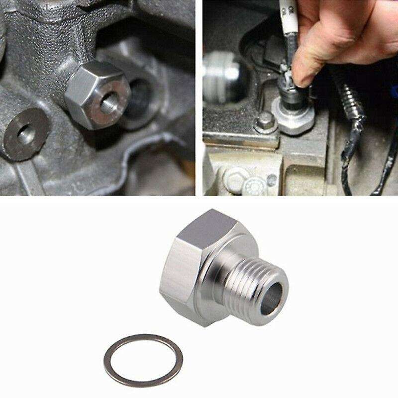 RA Oil Pressure Sensor Adapter Engine Swap Male M16X1.5 to Female 1/8 NPT for Series Engine