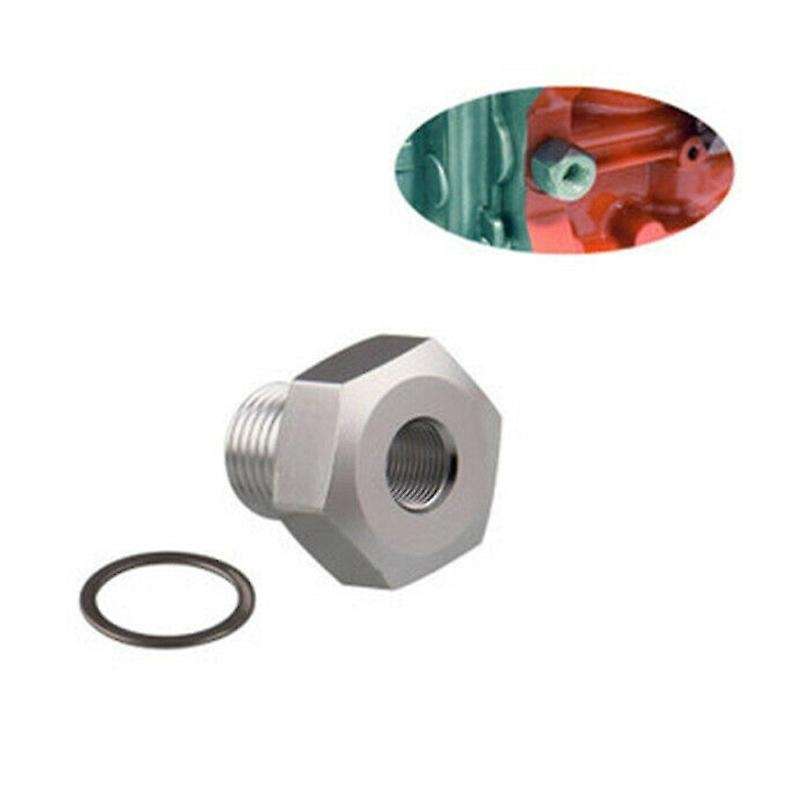 RA Oil Pressure Sensor Adapter Engine Swap Male M16X1.5 to Female 1/8 NPT for Series Engine