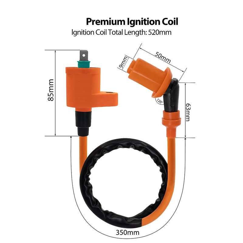 Racing CDI Box Ignition Coil Spark Plug Kit for ATC XR CRF 50Cc 70Cc 90Cc 125Cc