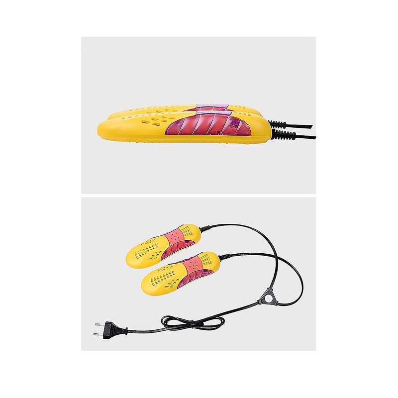 Race Car Shape Shoe Dryer Foot Protector Boot Odor Deodorant Dehumidify Device with Voilet Light Hea