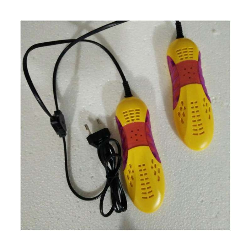 Race Car Shape Shoe Dryer Foot Protector Boot Odor Deodorant Dehumidify Device with Voilet Light Hea