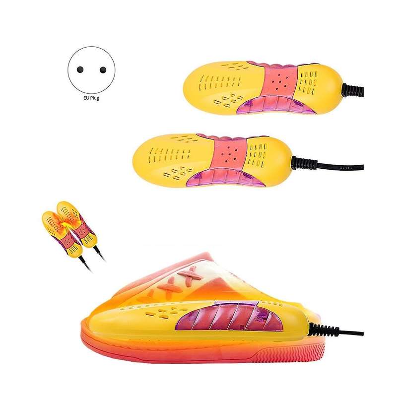 Race Car Shape Shoe Dryer Foot Protector Boot Odor Deodorant Dehumidify Device with Voilet Light Hea