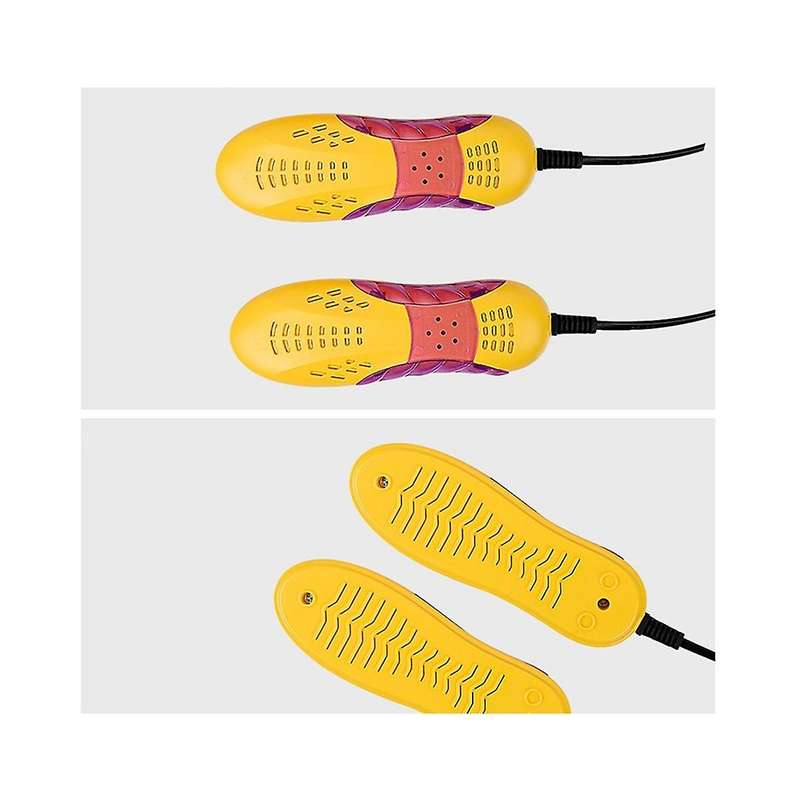 Race Car Shape Shoe Dryer Foot Protector Boot Odor Deodorant Dehumidify Device with Voilet Light He