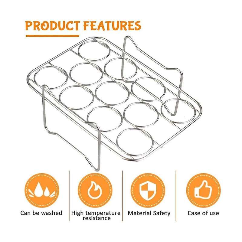 Rack for Ninja Foodi Dz201, Dz401, 304 Stainless Steel Rack for Steaming, Accessories