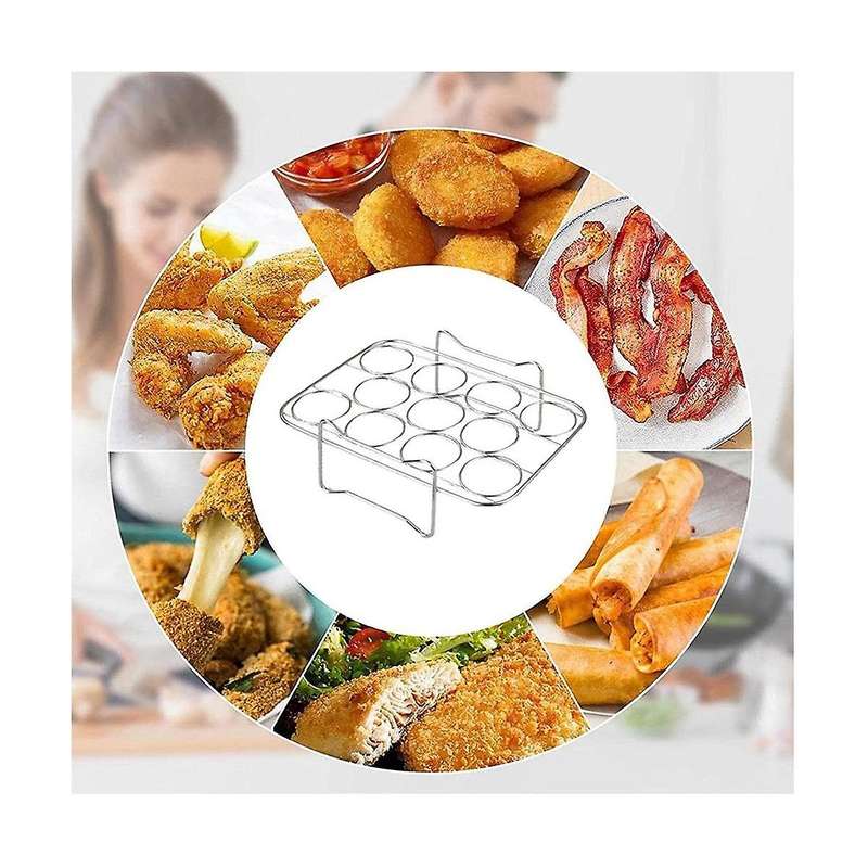 Rack for Ninja Foodi Dz201, Dz401, 304 Stainless Steel Rack for Steaming, Accessories