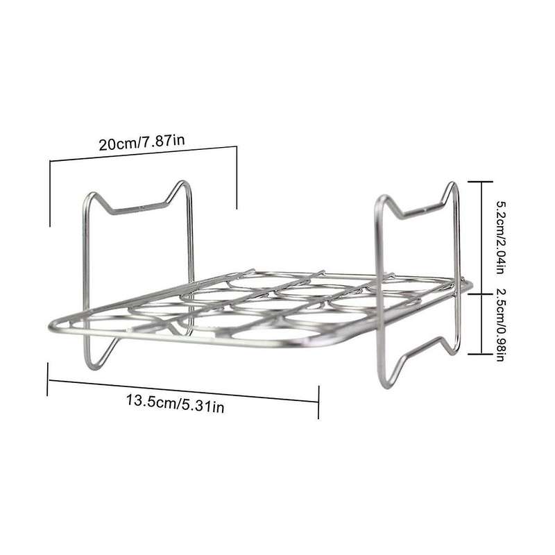 Rack for Ninja Foodi Dz201, Dz401, 304 Stainless Steel Rack for Steaming, Accessories