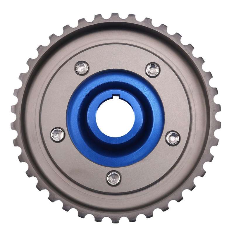 Racing Timing Belt + Adjustable Cam Gear Kit for D16 D16Z D16Y 92-00 Blue