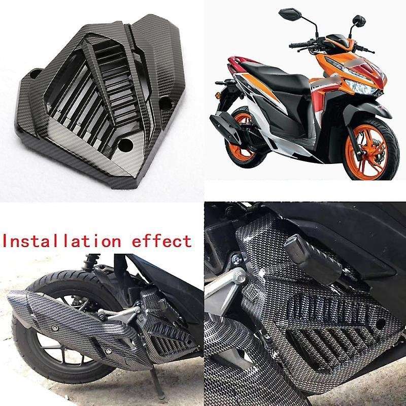 Radiator Panel Cover Carbon Fiber Pattern Fit for 2018-2020 PCX150/CLICK150I/VARIO150