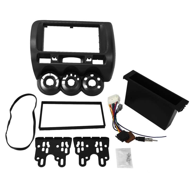 Radio Fascia Compatible Honda Jazz City One Din Dvd Stereo Cd Panel
