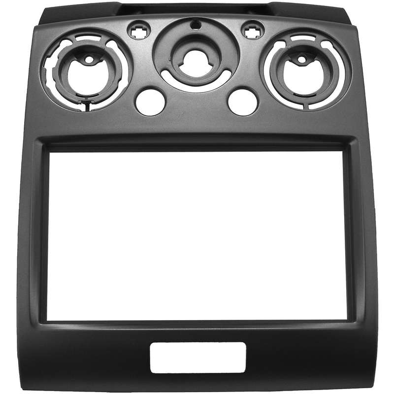 Radio Stereo Panel for Everest Bt-50 Bt50 Double 2 Din Fascia Dash Installation Trim Kit Face Plate