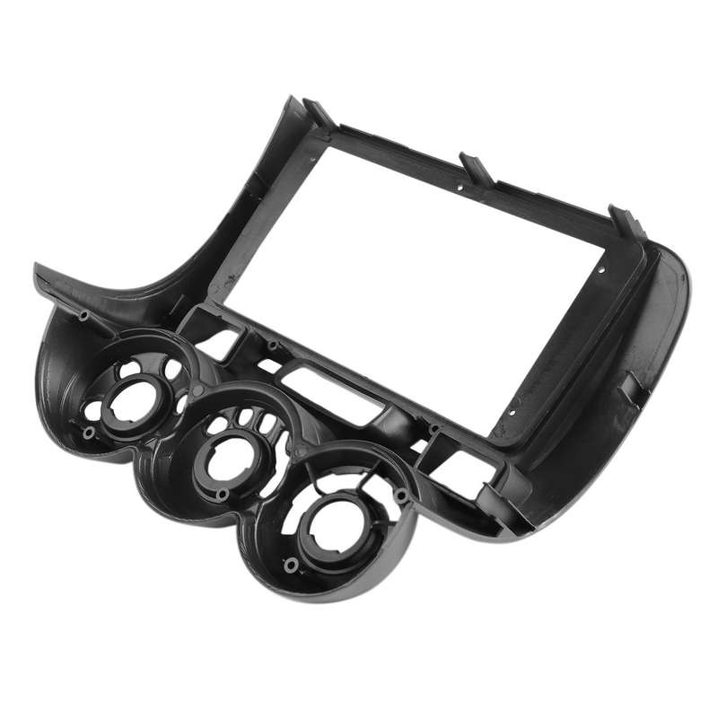 Radio Fascias for JAZZ MANUAL AC 2006 9 Inch Stereo Panel Dash Kit LHD Silver Gray