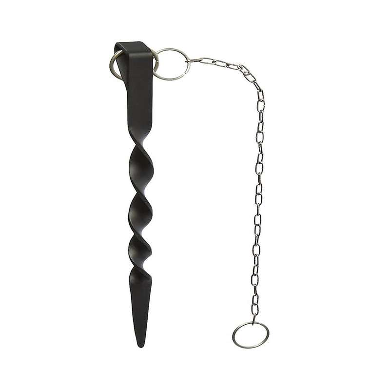 Rain Chain Adapter Anchoring Stake -coated Metal Garden Downspout Substitution Outdoor Decoration fo