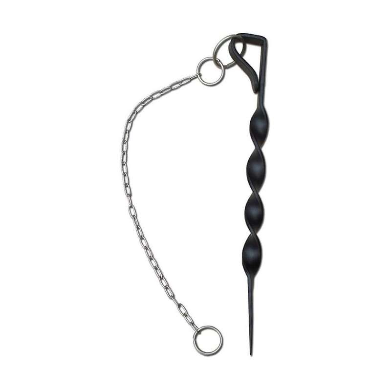 Rain Chain Adapter Anchoring Stake -coated Metal Garden Downspout Substitution Outdoor Decoration fo
