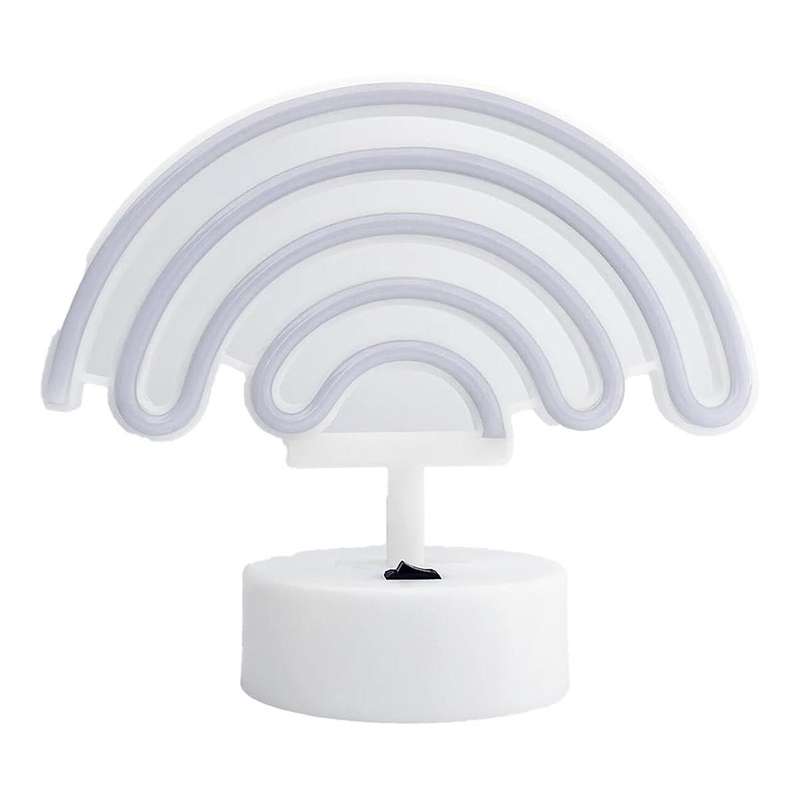 Rainbow Neon Sign Rainbow Neon Light, LED Rainbow Lamp Night Light, USB/Battery Operated Neon Sign R
