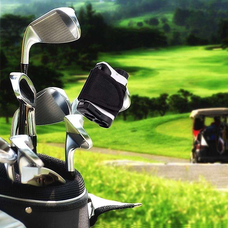 Range Finder Golf Fixed Band Sticker Golf Range Finder Magnetic Holder Strap Belt with Bracket,c