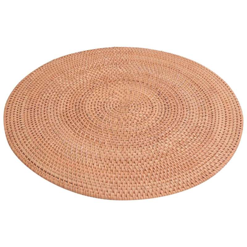 Rattan Woven Placemats,table Mats,non Heat Resistant Place Mat,wicker Placemat,trivets for Hot Dish