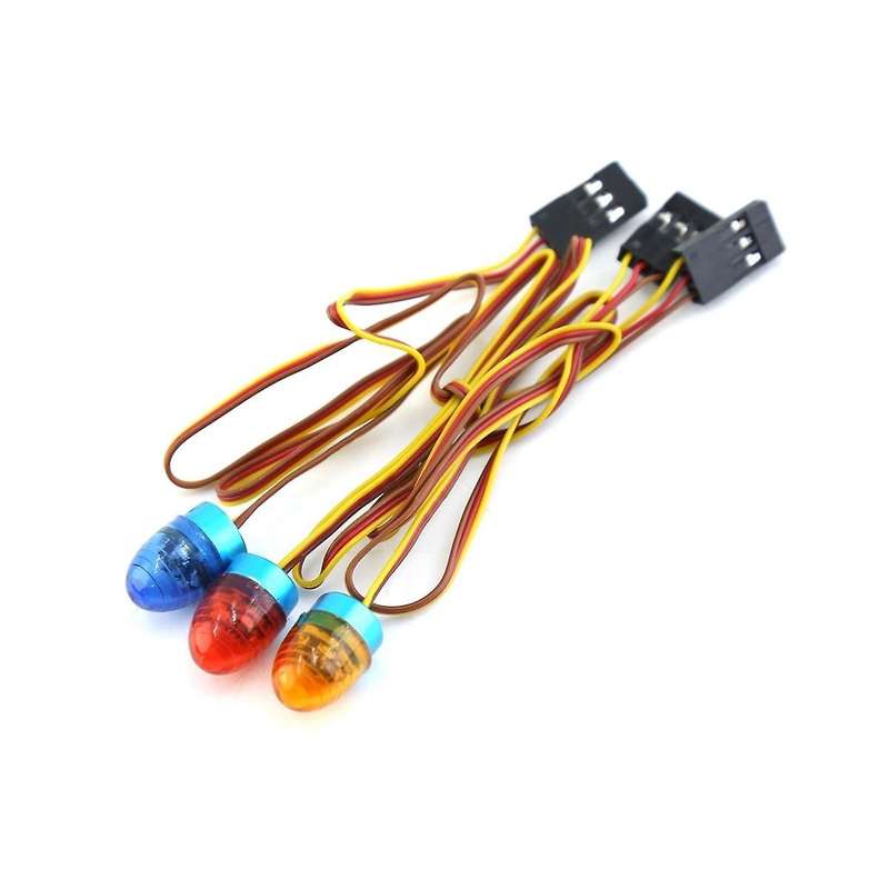 Rc Car Engineering Light Spin Flicker Breathe for 1/10 Rc Car 1/14 Truck Dump Drift Trx4 Scx10 Actr