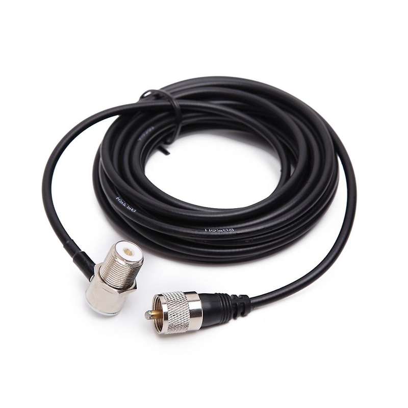 Rb-400 with 5m Cable Silver Car Antenna Bracket Adjustable Angle Hatchback Door Suitable for Qty Mob