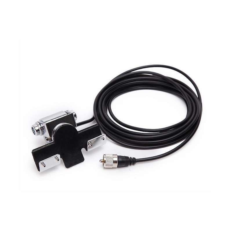 Rb-400 with 5m Cable Silver Car Antenna Bracket Adjustable Angle Hatchback Door Suitable for Qty Mob