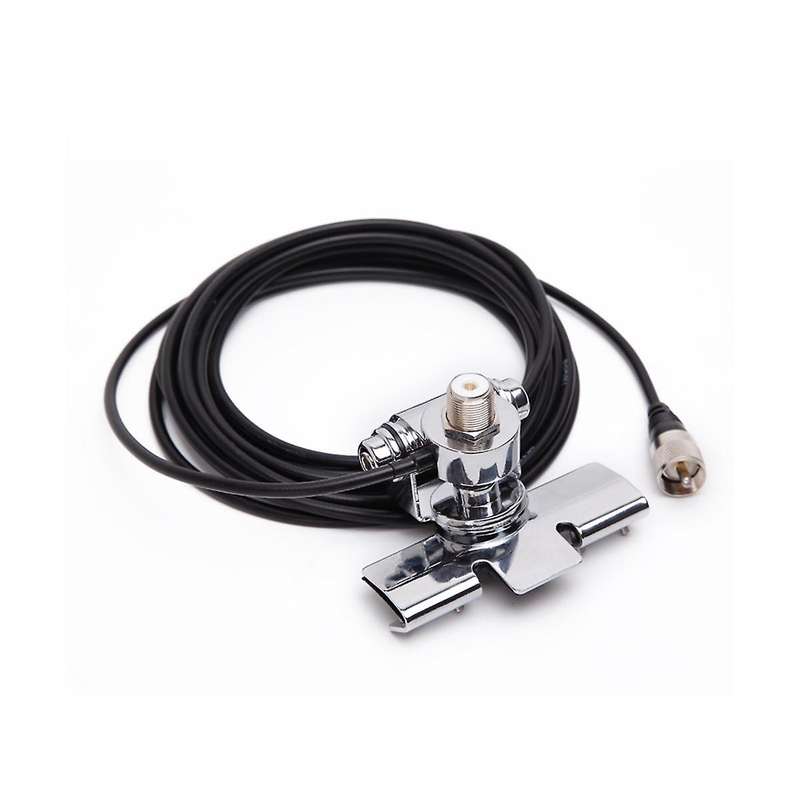 Rb-400 with 5m Cable Silver Car Antenna Bracket Adjustable Angle Hatchback Door Suitable for Qty Mob