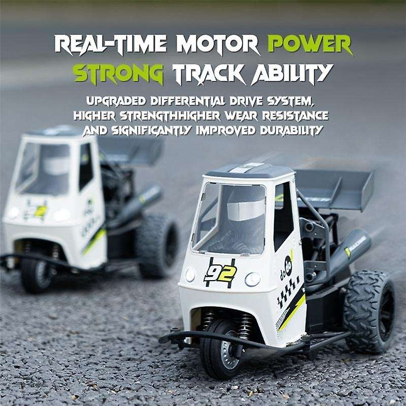 Rc Car Motor Tricycle 2.4G SERVO Remote Control Light and Sound High Speed Emulation Motorcycles
