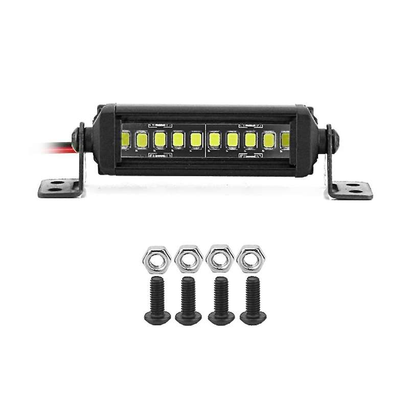 RC Car Roof Lamp 24 36 LED Light Bar for 1/10 RC Crawler Axial SCX10 90046/47 SCX24 Wrangler D90 TRX