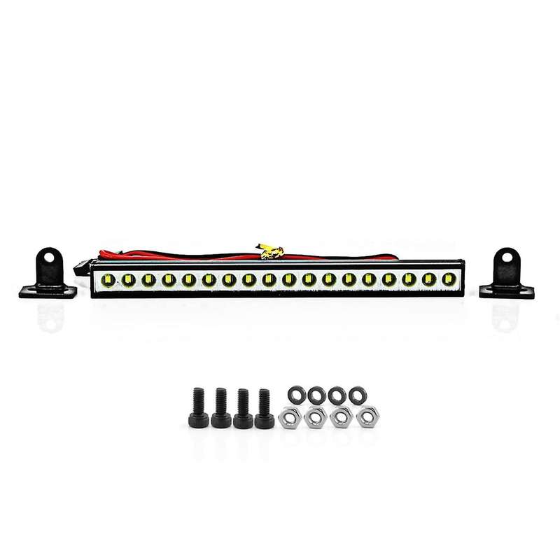 Rc Car Roof Lamp 9/18/25 LED Light Bar for 1/10 Rc Crawler Trx4 Axial Scx10 90046 Scx24 Wrangler D90