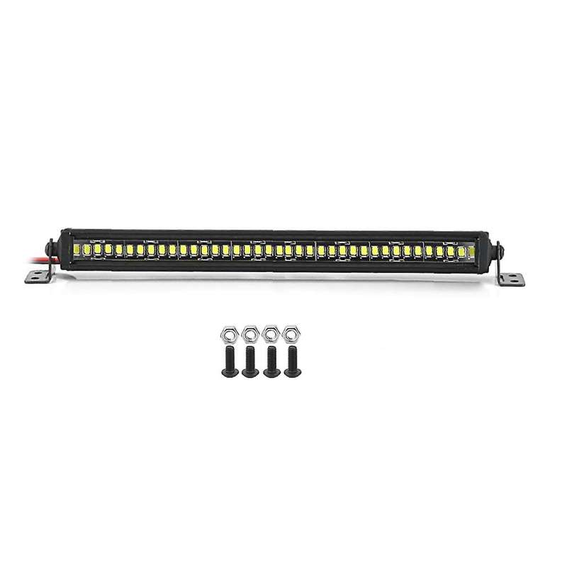RC Car Roof Lamp 24 36 LED Light Bar for 1/10 RC Crawler Axial SCX10 90046/47 SCX24 Wrangler D90 TRX
