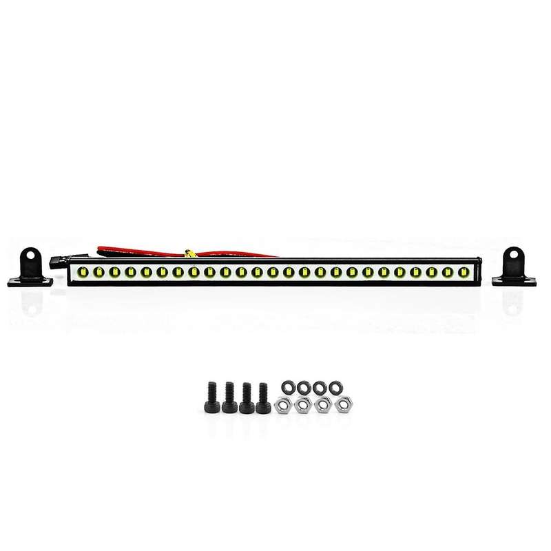 Rc Car Roof Lamp 9/18/25 LED Light Bar for 1/10 Rc Crawler Trx4 Axial Scx10 90046 Scx24 Wrangler D90