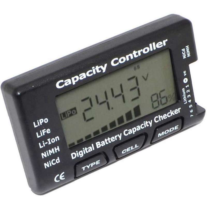RC Cellmeter 7 Digital Battery Capacity Checker Controller Tester Voltage for LiPo Life Li-Ion NiMH