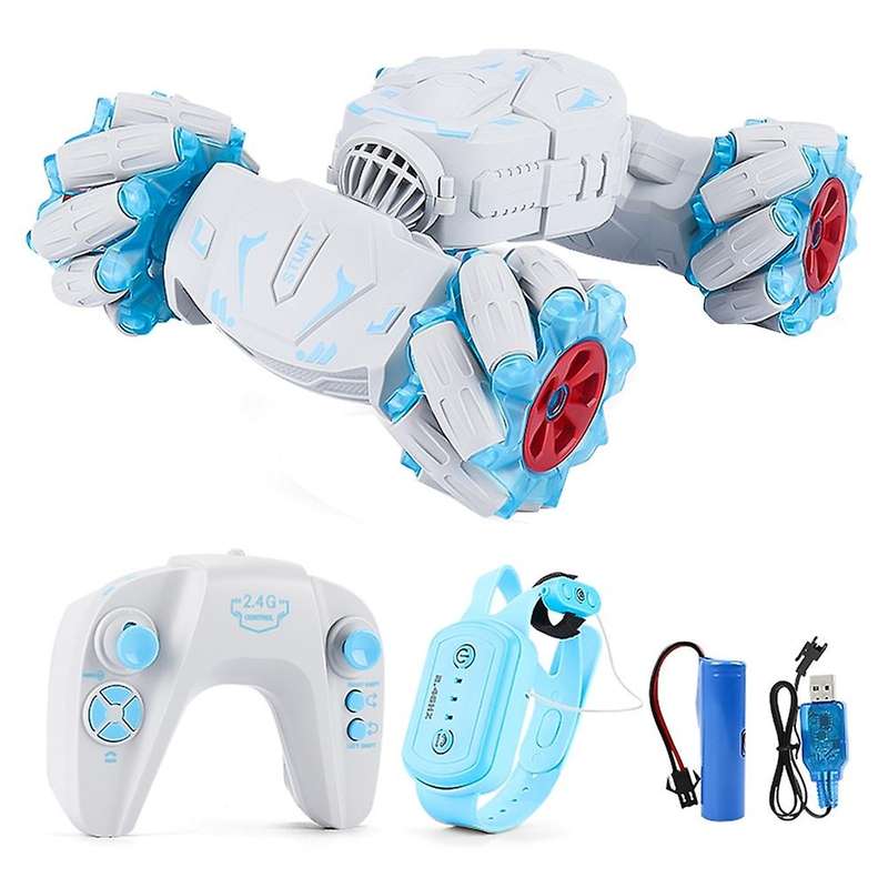 Rc Stunt Car Remote Control Watch Gesture Sensor Electric Toy Rc Drift Car Rotation Gift Birthday-b