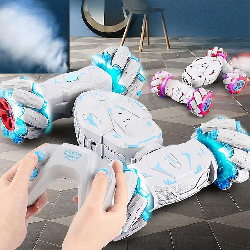 Rc Stunt Car Remote Control Watch Gesture Sensor Electric Toy Rc Drift Car Rotation Gift Birthday-b