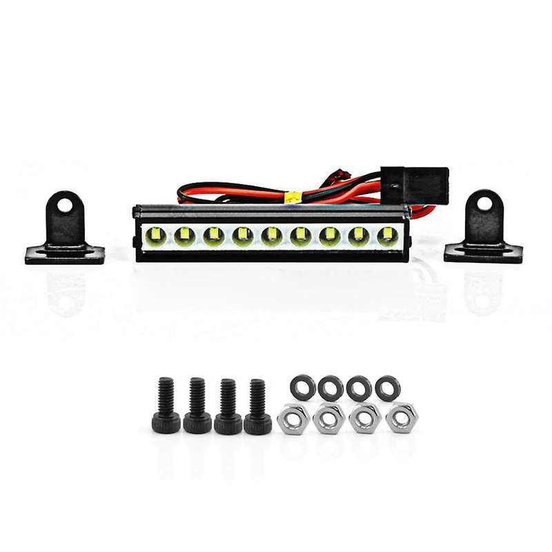 Rc Car Roof Lamp 9/18/25 LED Light Bar for 1/10 Rc Crawler Trx4 Axial Scx10 90046 Scx24 Wrangler D90