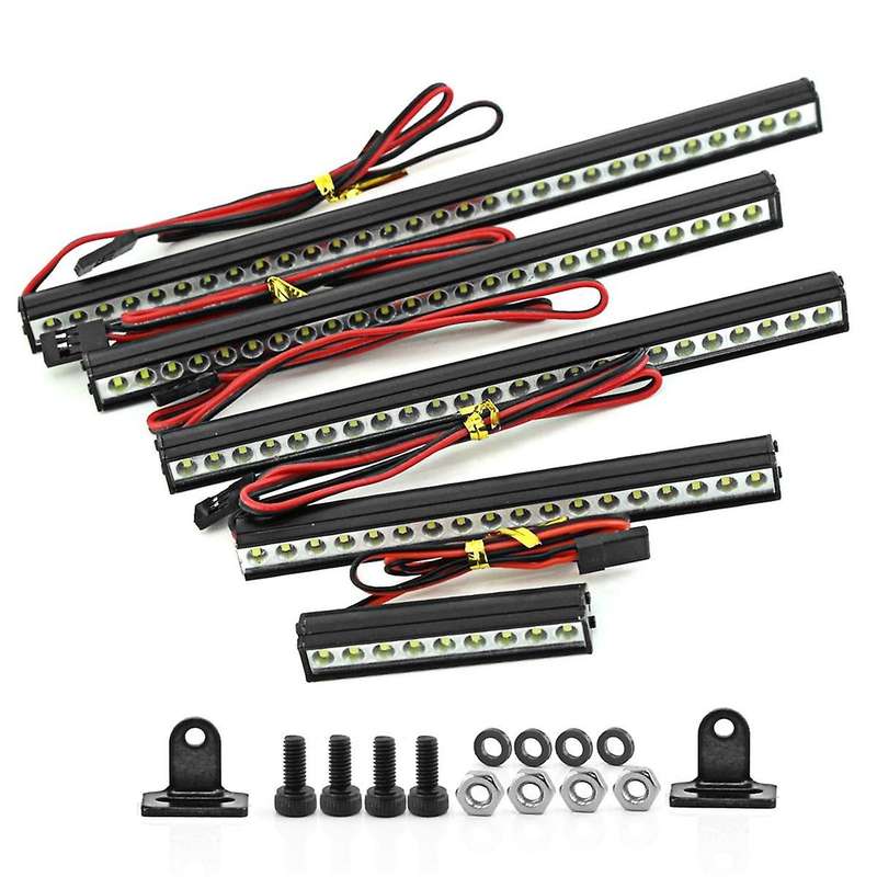 Rc Car Roof Lamp 9/18/25 LED Light Bar for 1/10 Rc Crawler Trx4 Axial Scx10 90046 Scx24 Wrangler D90