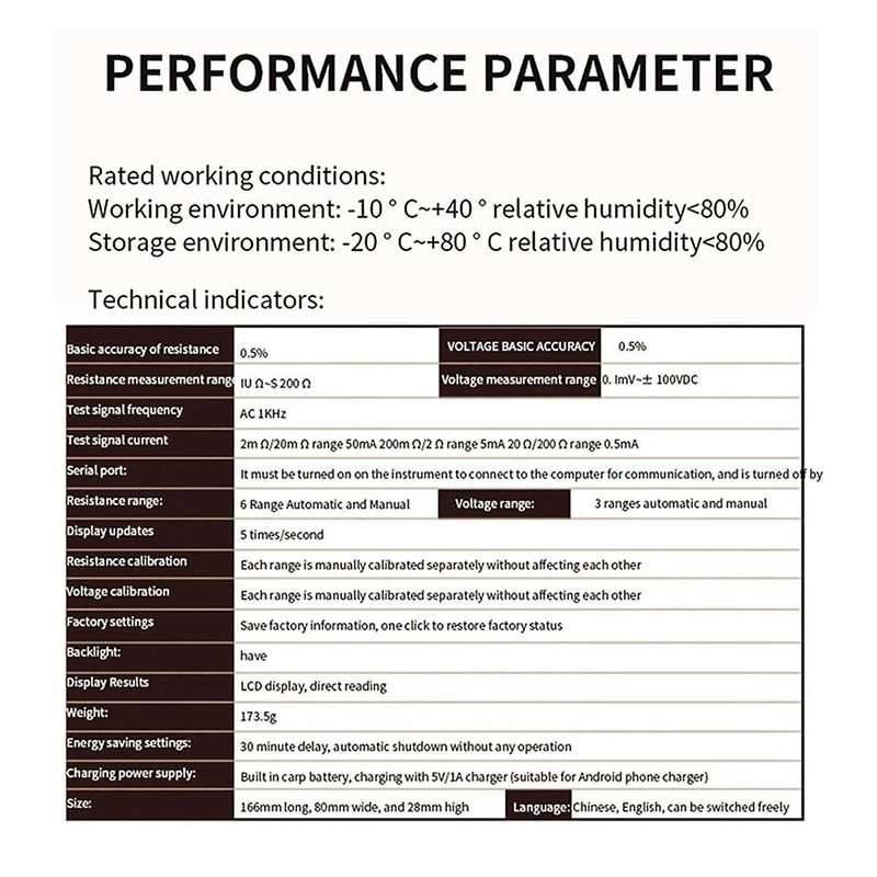 Rc3563 Battery Voltage Internal Resistance Tester Ternary Lithium Battery/lifepo4 Battery/18650 Meas