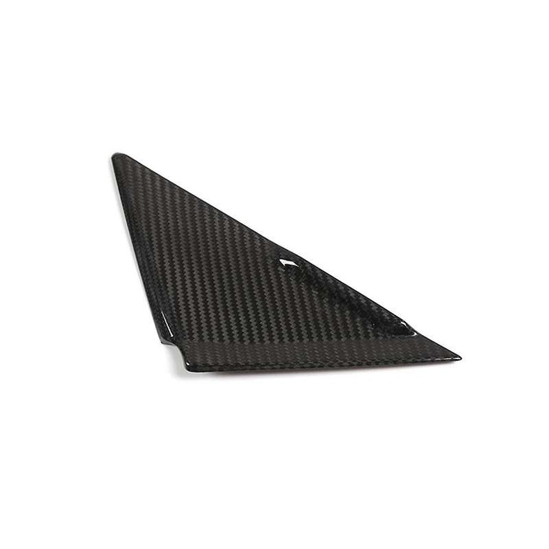 Real Carbon Fiber A-pillar Sticker Front Window Triangle Cover for R35 2008-2016