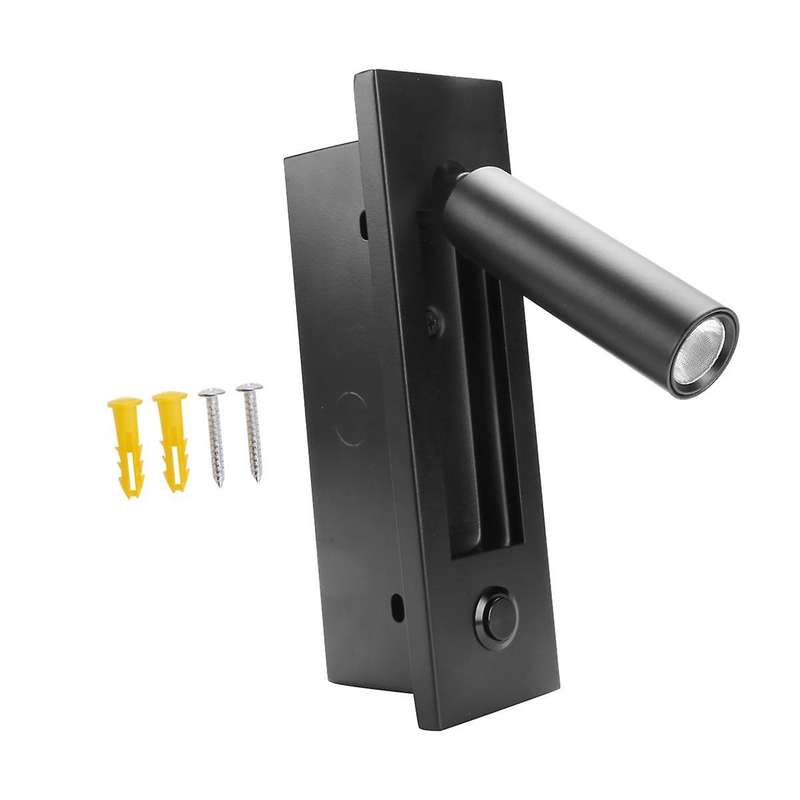 Reading Lights,headboard Wall Light Reading Light Recessed Push Switch Wall for Living Room, Bedroo