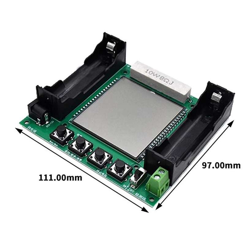 Real Capacity Tester 18650 Lithium Battery Ah Load Tester Module Digital High Precision Multi-Functi