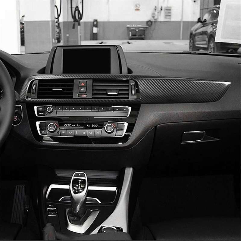 Real Carbon Fiber Car Dashboard Panel Instrument Cover for F20 F22 F23 1 2 Series Interior Accessor