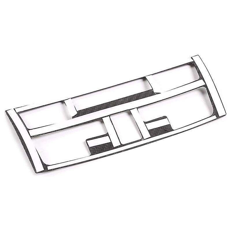 Real Carbon Fiber Car Center Console Air Condition Button Frame Trim Sticker for 718 2012-2019