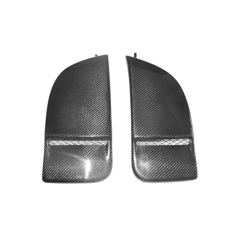 Real Carbon Fiber Car Fog Light Bumper Bezel Cover Caps for 2004-2005